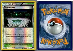 2014 Pokemon, XY Base, #117/146 Fairy Garden, Reverse Holo Uncommon - Image 1