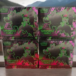 POKEMON SHROUDED FABLE 4X ELITE TRAINER BOXES - Image 1