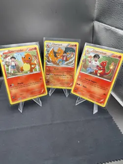 Charmander, Charmeleon, Charizard RC3-5 - Pokemon Radiant Collection Lot - LP - Image 1