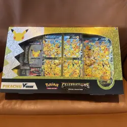 Pokemon TCG Celebrations 25th Anniversary Pikachu V-Union Special Collection Box - Image 1