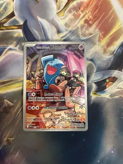 Team Rocket's Wobbuffet SVP 203 Pokemon Center Exclusive Promo - Image 2