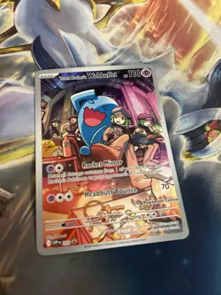 Team Rocket's Wobbuffet SVP 203 Pokemon Center Exclusive Promo - Image 4