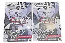 Pokemon White Flare SV10.5 Booster Bundle Lot Of 2 - Image 1