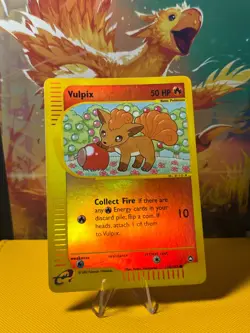 Vulpix 116/147 Reverse Foil Aquapolis Pokemon 2002 - Image 1