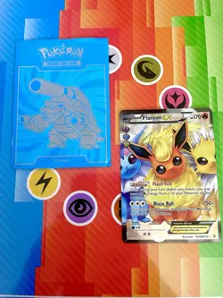 Pokemon TCG Flareon EX Full Art RC28/RC32 Generations Radiant Collection - Image 3