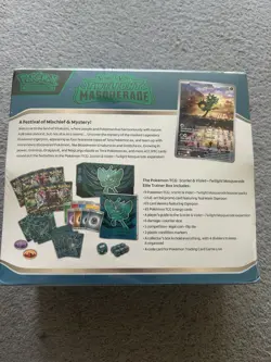 Pokemon TCG Twilight Masquerade Elite Trainer Box ETB (NO RIPS OR TEARS) - Image 2