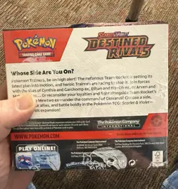 Pokemon TCG Destined Rivals Booster Box 36 Pack Factory Sealed - Image 2