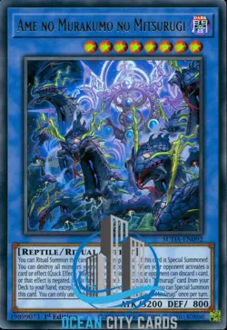 Yugioh Ame No Murakumo No Mitsurugi SUDA-EN092 Ultra Rare 1st Edition - Image 1