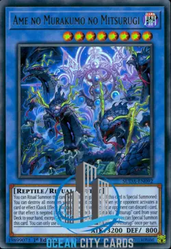 Yugioh Ame No Murakumo No Mitsurugi SUDA-EN092 Ultra Rare 1st Edition - Image 5