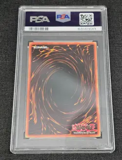 2002 Yu-Gi-Oh! TCG Magic Ruler Unlimited English #MRL-076 Toon World SR PSA 9 - Image 2