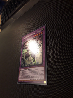 Yu-Gi-Oh! Geheime Sechs Samurai - Rihan, SPWA-DE006, Secret Rare, 1. Auflage, EX - Image 3