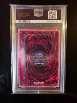 Yu-Gi-Oh! Dark Magician GIrl DDM Promo Green Ultimate Rare PSA 10 Pop 7 - Image 2