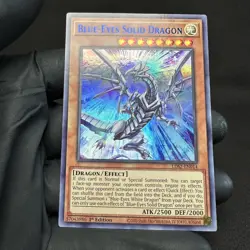 NM - Blue-Eyes Solid Dragon - 1st Ultra (Blue) - LDS2-EN014 - Yu-Gi-Oh - Image 4