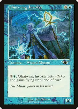 GLINTWING INVOKER - Legions - MTG Magic the Gathering Card - Common - Image 1