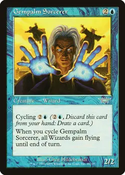 GEMPALM SORCERER - Legions - MTG Magic the Gathering Card - Uncommon - Image 1