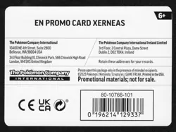 Xerneas | 2025 Pokemon | 064/132 | Mega Evolution Stamped Promo Card - Image 3