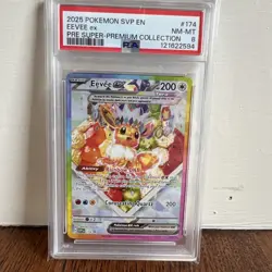 Pokemon TCG Eevee EX 174 Prismatic Evolutions SPC Promo Card (NM Condition) - Image 1
