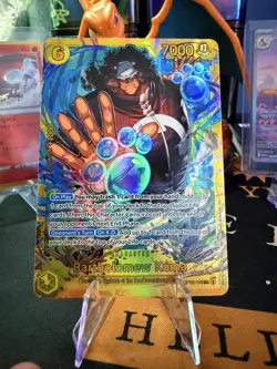 One Piece TCG OP12 Legacy of the Master Bartholomew Kuma Card OP12-119 P-SEC - Image 1