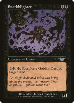 EARTHBLIGHTER - Legions - MTG Magic the Gathering Card - Uncommon - Image 1