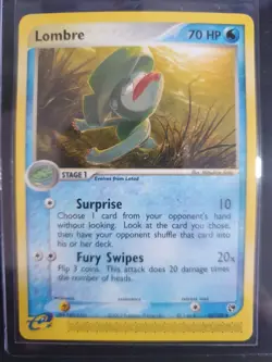 Lombre 46/100 - Sandstorm Set - Pokemon Card - Near Mint Condition - Image 1