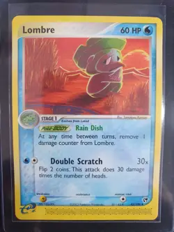 Lombre 45/100 - Sandstorm Set - Pokemon Card - Near Mint Condition - Image 1