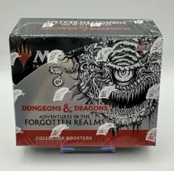 Adventure’s In The Forgotten Realms D&D MTG Collector Booster Box New And Sealed 630509982721 - Image 1