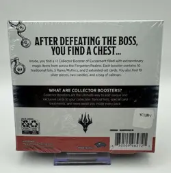 Adventure’s In The Forgotten Realms D&D MTG Collector Booster Box New And Sealed 630509982721 - Image 2