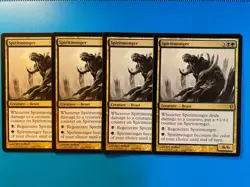 MTG 4x Spiritmonger # 193 Conspiracy Legacy Magic the Gathering x4 NM - Image 1