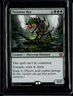 Tyyrranax Rex - 189 - ONE - NM - MTG Magic the Gathering - Image 1
