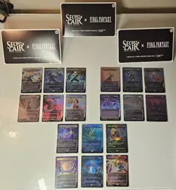 MTG Secret Lair x Final Fantasy Rainbow Foil Bundle- OPENED - DragonShield Inner - Image 2