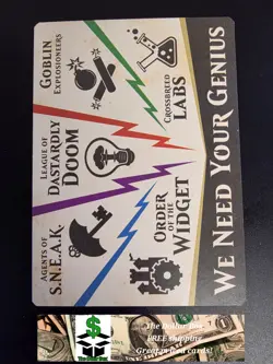 2017 Brainiac Token #10 FOIL Unstable UST Magic Gathering MTG - Image 2