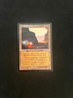 Gemstone Mine [Weatherlight] Heavy play Magic MTG Cards - Image 1