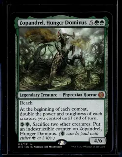 Zopandrel, Hunger Dominus - 195 - ONE - NM - MTG Magic the Gathering - Image 1