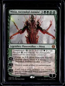 Nissa, Ascended Animist - 175 - ONE - NM - MTG Magic the Gathering - Image 1