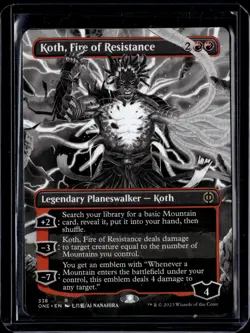 Koth, Fire Of Resistance - 338 - ONE - NM - MTG Magic the Gathering - Image 1