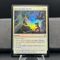 Spectacular Tactics - 15 - SPM - Foil - NM - MTG Magic the Gathering - Image 1