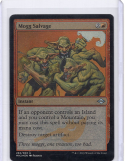 Mogg Salvage 282/303 Modern Horizons 2 Etched Foil MTG Uncommon LP - Image 1