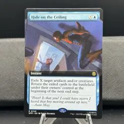 LHide on the Ceiling - Extended Art R MTG Marvel's Spider-Man M/NM, English - Image 1