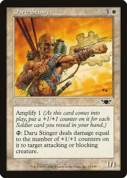 DARU STINGER - Legions - MTG Magic the Gathering Card - Common - Image 1