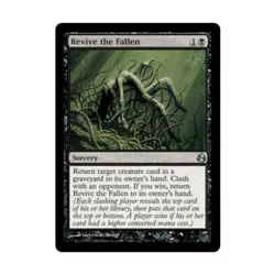 WOTC MtG Morningtide Revive the Fallen (U) (Foil) NM - Image 1
