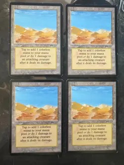 *** ARABIAN NIGHTS 4x Desert *** EX+ Clean - DUTYFREE - MtG Magic - Image 1