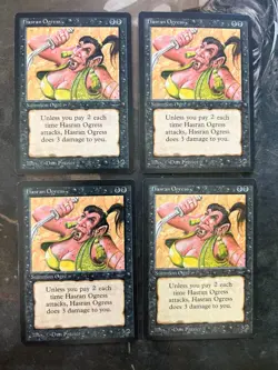 *** ARABIAN NIGHTS 4x Hasran Ogress (Light) *** NM-Mint - DUTYFREE - MtG Magic - Image 1