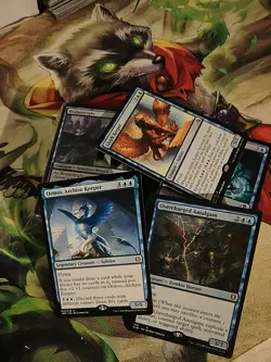 100 Blue Magic the Gathering MTG Cards Lot Foil Showcase Included Commander Lot - Image 1