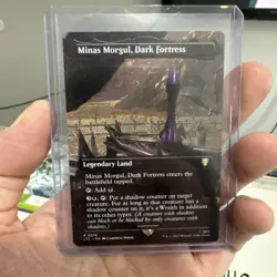 Minas Morgul Dark Fortress 🔥 Borderless NonFOIL 🔥 MTG NM Near Mint LOTR (514) - Image 1