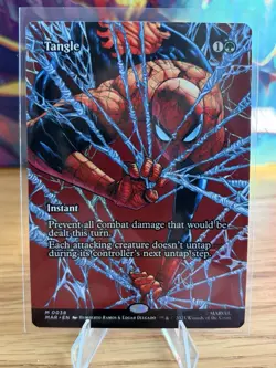 Tangle (Borderless) (Non-Foil) 0038 (M) MTG Marvel's Spider-Man Eternal-Legal - Image 1