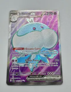 2025 Pokemon SV White Flare WHT EN Jellicent ex Ultra Rare #160/086 Pack Fresh! - Image 3