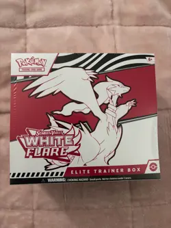 Pokemon Scarlet White Flare Elite Trainer Box ETB Factory Sealed TCG Fast Ship - Image 1