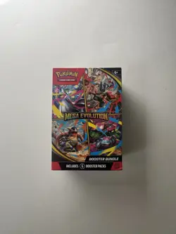 Pokemon TCG Mega Evolution Base Booster Bundle Factory Sealed English New - Image 1