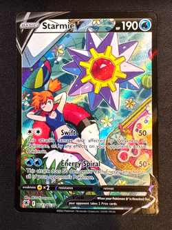 Starmie V TG13/TG30 Swsh10: Astral Radiance Trainer Gallery Holo Misty Pokemon - Image 1