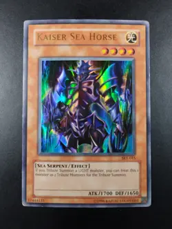 YUGIOH 2004 | KAISER SEA HORSE | SKE-015 | VERY GOOD (MP) - Image 1